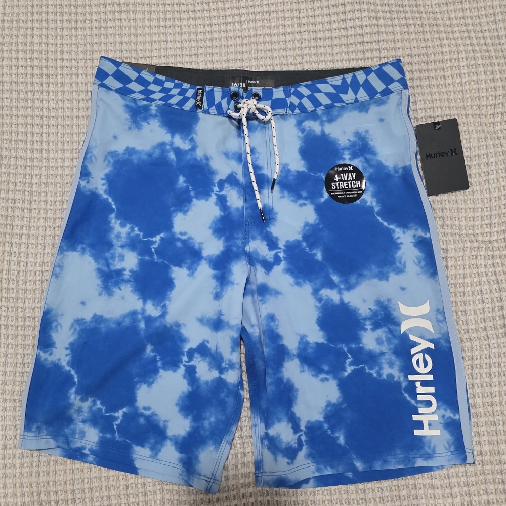 Hurley Kids Blue Swim Trunks